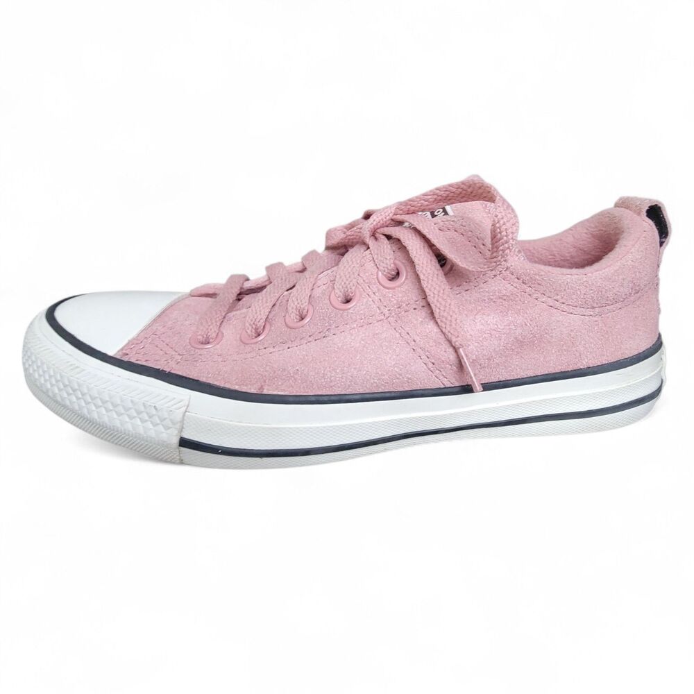 Converse CTAS Madison Ox Sneakers Women's Size 7 Pink Suede Shoes Y2K Indie Punk - Picture 9 of 12